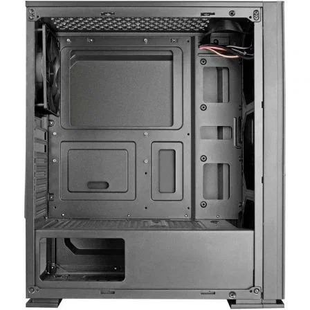 Tacens Imperator II Semitorre Negro con Acabado de Aluminio